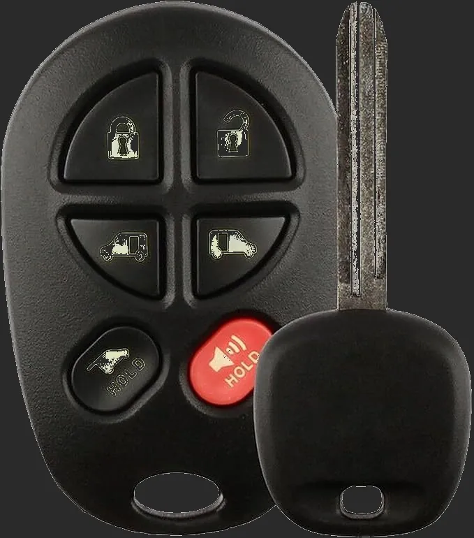 Télécommande clé fourgonnette Toyota
